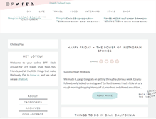 Tablet Screenshot of lovelyindeed.com